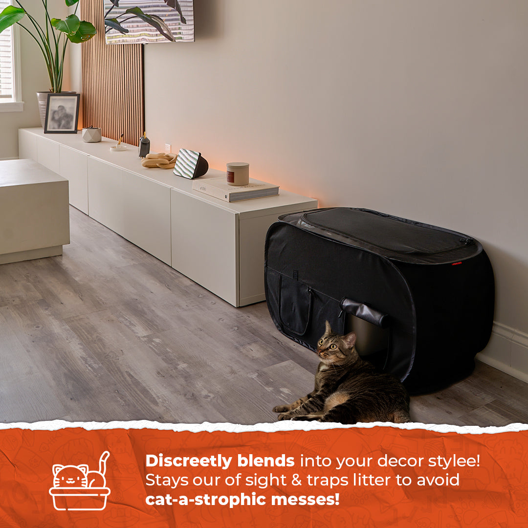 cat litter box enclosure, cat litter box hider, cat litter box dog proof, dog proof cat litter box enclosure