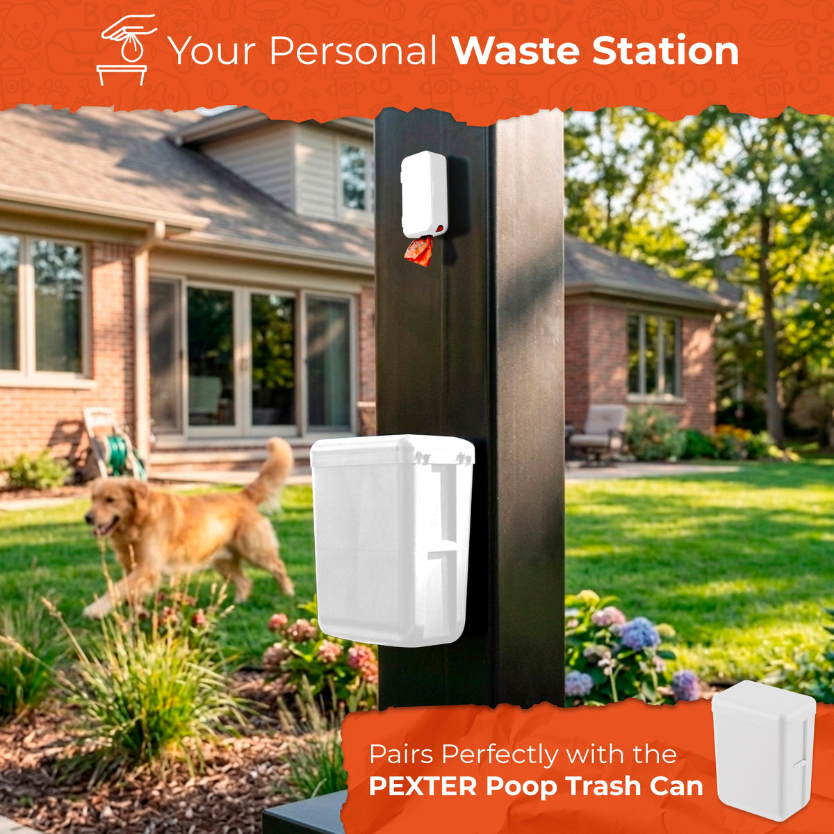 dog poop bag dispenser, dog poop bag holder, dog poop bag dispenser for wall, dog poop bag dispenser for backyards