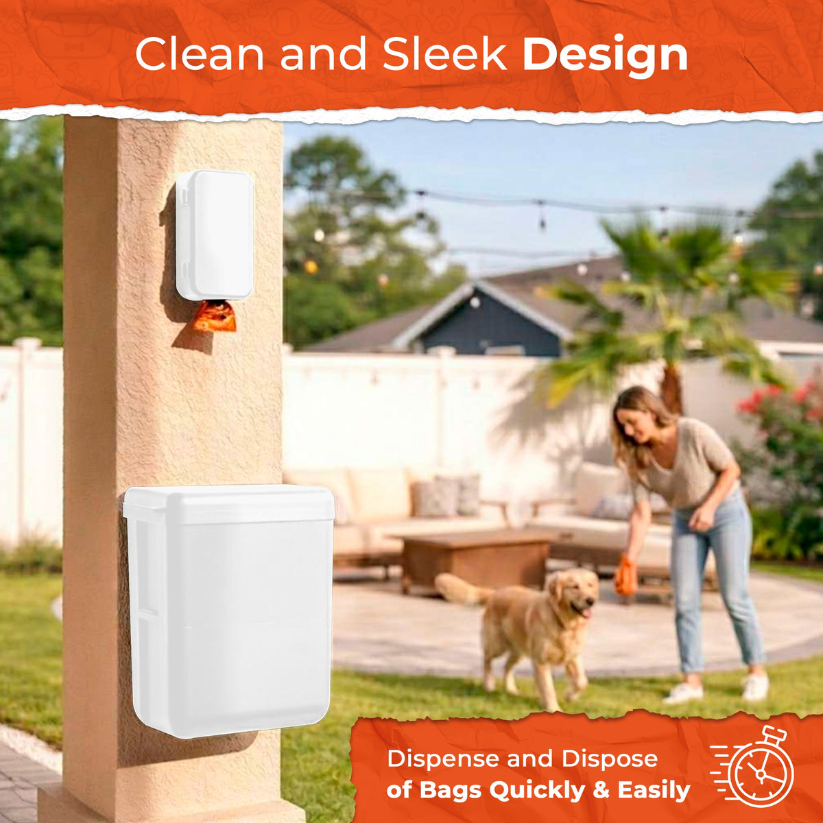 dog poop bag dispenser, dog poop bag holder, dog poop bag dispenser for wall, dog poop bag dispenser for backyards