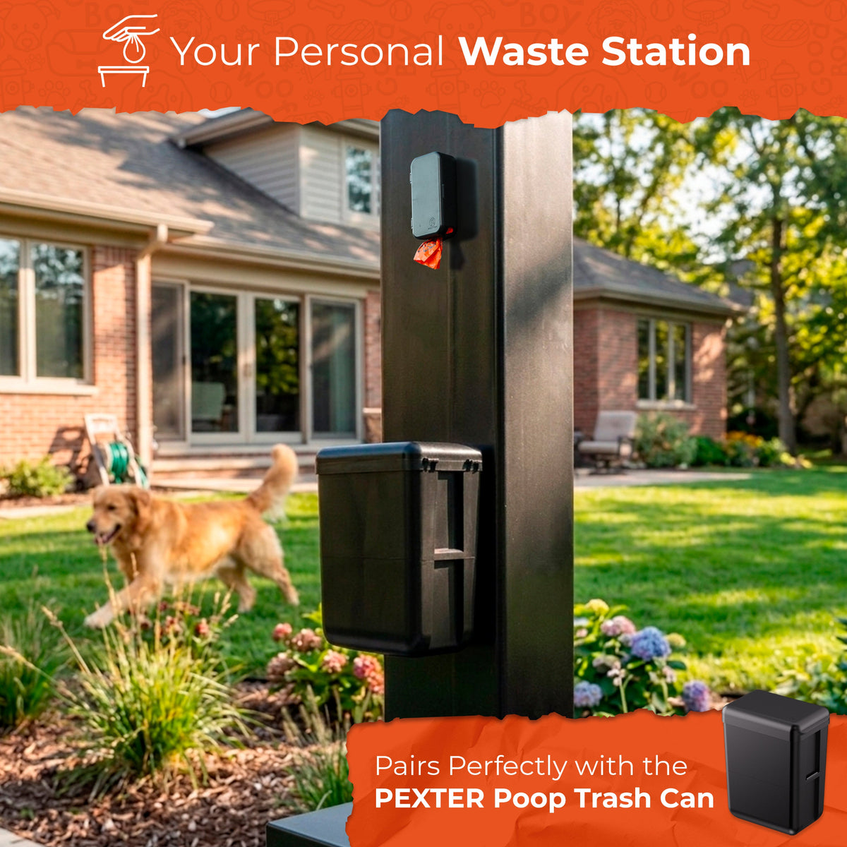 dog poop bag dispenser, dog poop bag holder, dog poop bag dispenser for wall, dog poop bag dispenser for backyards