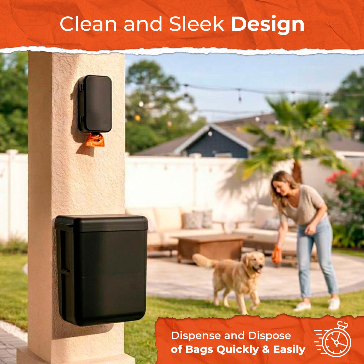 dog poop bag dispenser, dog poop bag holder, dog poop bag dispenser for wall, dog poop bag dispenser for backyards