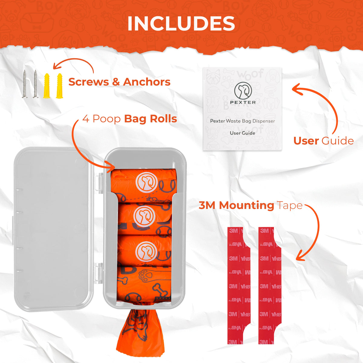 dog poop bag dispenser, dog poop bag holder, dog poop bag dispenser for wall, dog poop bag dispenser for backyards